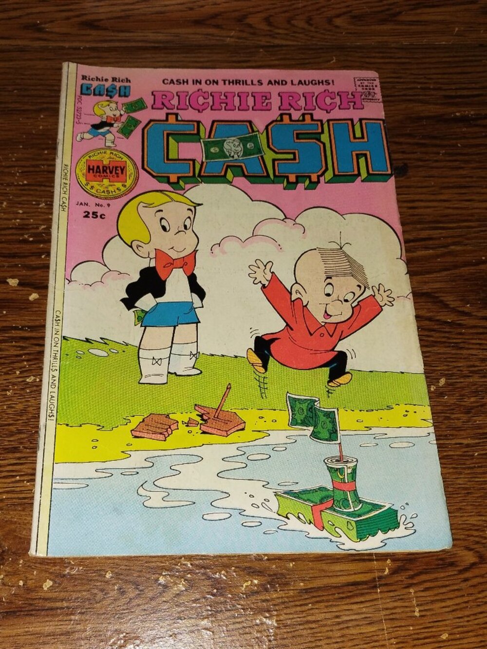 Richie Rich Cash #9  (Harvey Comics, 1976)